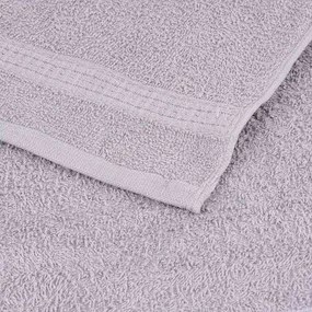 vidaXL Σετ Πετσετών 12 Τεμαχίων FROGN Γκρι 360 γρ./μ²