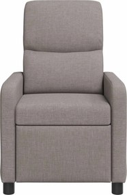 vidaXL Κάθισμα μασάζ Taupe Πολυεστέρας