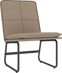 vidaXL Πολυθρόνα Καπουτσίνο 54x75x76 εκ. από Συνθετικό Δέρμα
