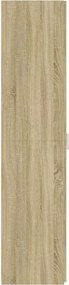 vidaXL Ντουλάπι Sonoma Δρυς 30x42,5x185 εκ. από Επεξεργασμένο Ξύλο