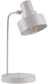 Φωτιστικό Επιτραπέζιο 534LUN6504 Φ14x41cm 1xE27 40W White Opviq