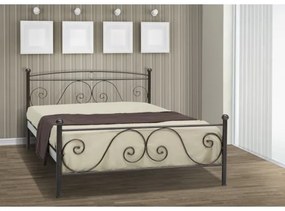 Delch Κρεβάτι Ρόδος Διπλο Μεταλλικό 150x200cm HouseSMetal-furniture235
