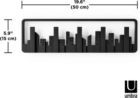 Umbra κρεμάστρα 5 θέσεων 49.5Χ14.6εκ/Skyline 318190-040