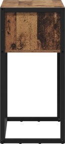 vidaXL End Table Παλιό Ξύλο 100 x 36 x 75 εκ. Επεξεργασμένο ξύλο