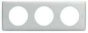 Πλαίσιο 3 Θέσεων Anod 1 Satin Aluminium Celiane 066783 Legrand-66783-Satin Aluminium 066783