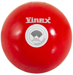 Σφαίρα Σφαιροβολίας Vinex 6kg World Athletics Approved Κόκκινη 48462