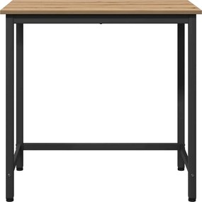 vidaXL τραπέζι Artisan Oak 100 x 50 x 76,5 εκ.