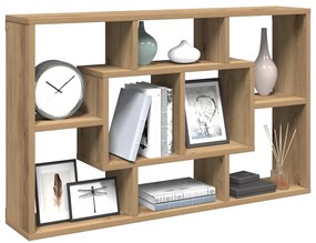 vidaXL Ράφι τοίχου Artisan Oak 85x16x52,5 cm Κατασκευασμένο ξύλο
