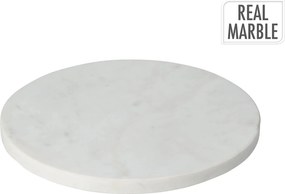 ΠΈΤΡΑ &amp; ΜΆΡΜΑΡΟ ΠΛΑΤΌ ΣΕΡΒΙΡΊΣΜΑΤΟΣ MARBLE BOARD WHITE 24X24X1,5CM
