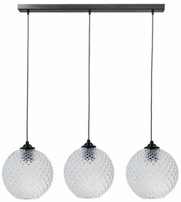 Φωτιστικό Οροφής Τρίφωτο Heronia Ball 02-0371 Transparante