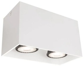 2/φωτη Πλαφονιέρα Λευκή Dice - 4279800 - 21W - 50W - 4279800