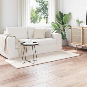 vidaXL Χαλιά χώρου Ορθογώνιος SIROLO Κρεμ 150 x 80 cm Πολυεστέρας