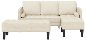 vidaXL Σετ Καναπέ 2 pcs Λινό 173 x 131 x 67 εκ ύφασμα