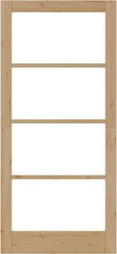 vidaXL Εσωτερική Πόρτα ORKDAL Καφέ 93 x 202 cm