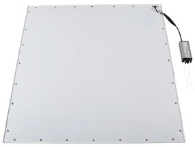 GloboStar® 60207 Χωνευτό LED Panel Milky Super Slim 60x60cm 40W 3800lm 120° CRI≥80Ra UGR<19 AC 220-240V IP20 Μ60 x Π60 x Υ1.5cm - Φυσικό Λευκό 4500K - TÜV Certified Driver - 5 Years Warranty