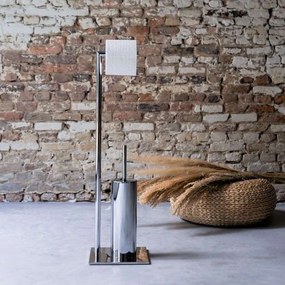 Tube 2nd version chrome σταντ χαρτιού υγείας + πιγκάλ Sealskin