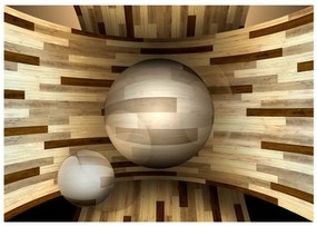 Φωτοταπετσαρία - Wooden orbit 150x105