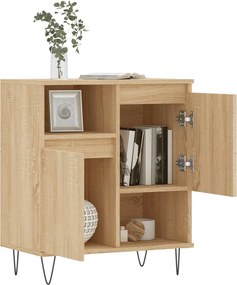vidaXL Συρταριέρα Sonoma Δρυς 60x35x70 εκ. Επεξεργασμένο Ξύλο