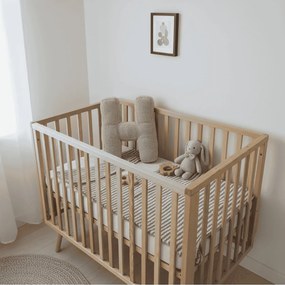 Stewehome Μαξιλάρι γράμμα Η με γέμιση από ελαφρύ πολυεστερικό υλικό και ύφασμα Κρεμ