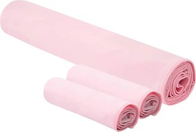 vidaXL Σύνολο πετσέτας αθλητισμού 3 pcs Ροζ Πολυεστέρας και Πολυαμίδιο