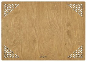 Σουπλά Corpat (Σετ 4Τμχ) 790PYN1105 33x45cm Honey Hermia Ξύλο