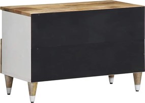 ντουλάπι τηλεόρασης vidaXL 70x33,5x46 cm μασίφ ξύλο Mango