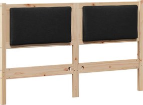 vidaXL Κεφαλάρι Άλλο Καφέ 140 cm Μασίφ ξύλο πεύκου