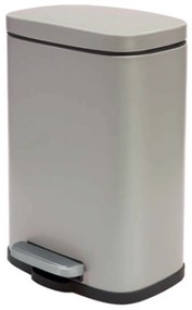 Κάδος Απορριμμάτων Akira 05392.003 5lt Taupe Metal