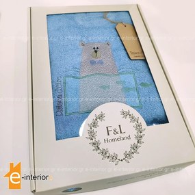 Βρεφικό Μπουρνούζι Baby Boy Bear - Blue Raf 04-06 108114013