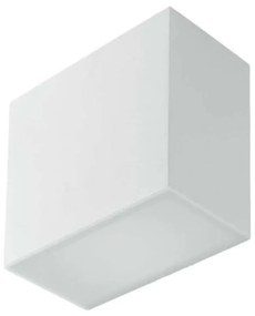 Φωτιστικό Οροφής - Πλαφονιέρα Living I-LIVING-PL23 2xE14 13W 23x12x13cm White Intec Plaster