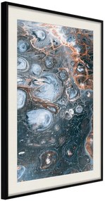 Αφίσα - Surface of the Unknown Planet I - 20x30 - Μαύρο - Με πασπαρτού