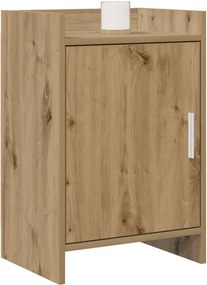 vidaXL Κομοδίνα Artisan Δρυς 40 x 30 x 60 cm Επεξεργασμένο Ξύλο