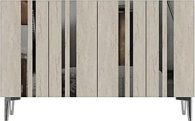 Stewehome κονσόλα τηλεόρασης πολύχρηστο ντουλάπι και γωνιά καφέ 120x32x75 cm