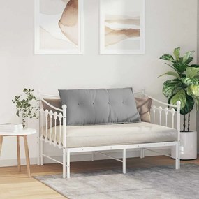 vidaXL Μαξιλάρι Πλάτης Σκίουρος Γκρί 100 x 19 x 50 εκ ύφασμα