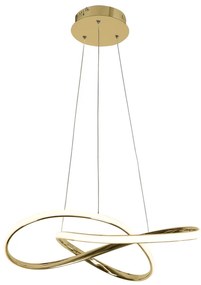 Φωτιστικό Κρεμαστο Aca HM92LEDP48BR GORDIUS Οξυντέ (Bronzed) 3000K