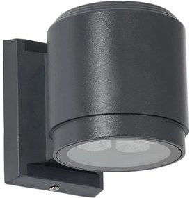 Φωτιστικό Τοίχου - Απλίκα Sona 90482 9,5x13x11cm Led 1140lm 12W 4500K Anthracite GloboStar