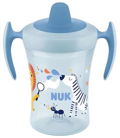 Ποτηράκι Παιδικό Evolution Trainer 10751140 Με Λαβές 230ml 6 Μηνών+ Blue Nuk 230ml Plastic