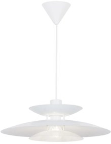 Κρεμαστό Μονόφωτο 1xE27 D450xH1240mm Λευκό Nino Viokef 4297100