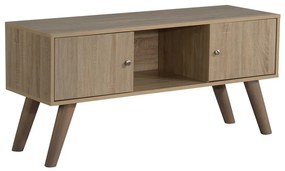 TV14 S.OAK 120Χ40X59εκ. ΕΠΙΠΛΟ - (120Χ40X59εκ.), Χρώμα: SONOMA OAK - ZITA PLUS