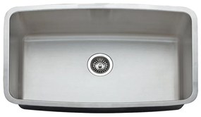 Geman Νεροχύτης Υποκαθήμενος Ανοξείδωτος Μ81,3xΠ48,3cm Inox