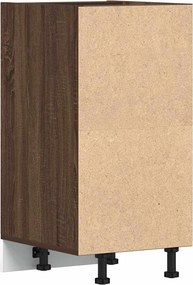 vidaXL Ντουλάπι "Riga" Καφέ Δρυς 40x44,5x81,5 εκ. από Τεχνητό Ξύλο