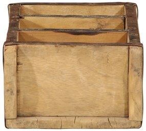vidaXL Δίσκοι 4 τεμ 30x14x9 εκ Σολινό ξύλο ανακυκλωμένο