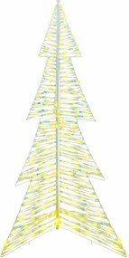 vidaXL Χριστουγεννιάτικο Δέντρο με 240 LED Θερμό λευκό 180 cm PET
