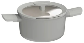 Κατσαρόλα Με Καπάκι Balance Leo 3950428 20cm/3,1Lt Grey BergHOFF 20cm Αλουμίνιο