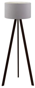 Φωτιστικό δαπέδου PWL-1059 pakoworld Ε27 γκρι-μαύρο Φ38x140εκ