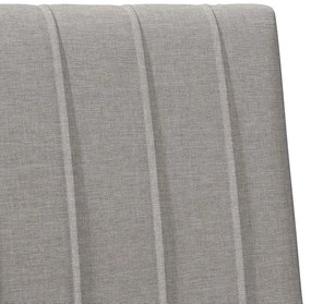 vidaXL Ταπετσαρισμένο κεφαλάρι Taupe 90 cm Στερεά ξυλεία πεύκου