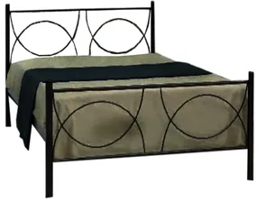 MetalFurniture Κρεβάτι Μεταλλικό MetalFurniture Κούπα 90x190 Με Επιλογή Χρώματος BEST-750161