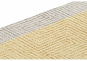 Χαλί DKD Home Decor Κίτρινο (160 x 230 x 0,7 cm)