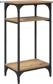 vidaXL Τραπεζάκι Πλευράς Artisan Oak 40 x 30 x 75 cm
