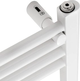 Λίρα για μπάνιο Adler AD 7823, 400W, 10 θερμαντικές ταινίες, πίνακας ελέγχου LED, λειτουργία εξοικονόμησης ενέργειας, IP24, Λευκό